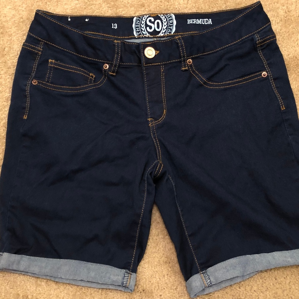 SO Jean Bermuda Shorts